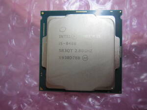 1412★CPU Intel Core i5 8400 2.80GHZ SR3QT 動作品