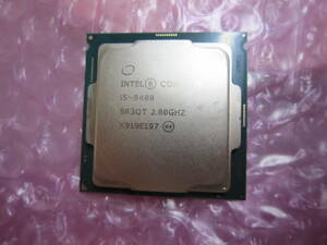 1414★CPU Intel Core i5 8400 2.80GHZ SR3QT 動作品