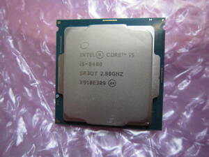 1418★CPU Intel Core i5 8400 2.80GHZ SR3QT 動作品