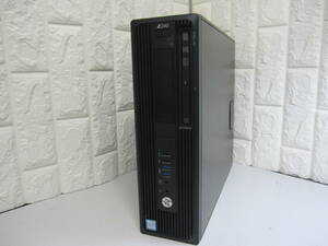 1496★HP Z240 SFF WorkStation　Xeon E3-1270 V5 HDD/無メモリ/8GB BIOS確認