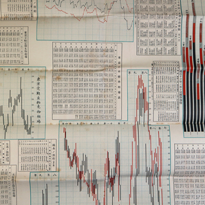 ks5) 「期正米、綿糸、生糸、小麦、豆粕相場変遷 並 需給大勢関係事情一覧表」林松次郎商店 ●乙丑/1925年 指田義雄 ＜東京米穀 先物相場の画像6