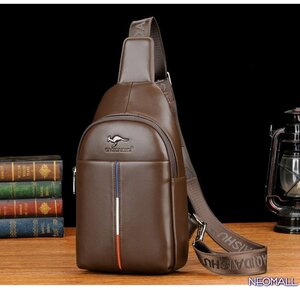  well-selling goods * body back [566] Brown diagonal .. shoulder 3way bag trekking camp high King cycling 