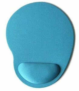  list rest attaching mouse pad light blue hand . fatigue difficult low repulsion fatigue reduction arm wrist hand fatigue 