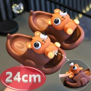  сандалии Kids Medama . скол выставлять Brown 24. лето море resort n766