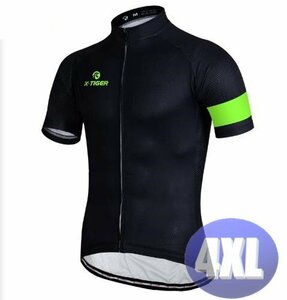 x-tiger サイクリングウェア 半袖 4XLサイズ 自転車 ウェア サイクルジャージ 吸汗速乾防寒 新品 インポート品【n600-19】
