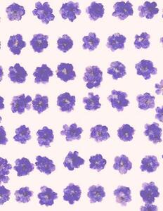  business use pressed flower verbena purple .500 wheel high capacity 500 sheets dry flower deco resin . seal 