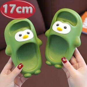 Sandal Kids Penguin Green 17㎝ Natsumi Resort N758