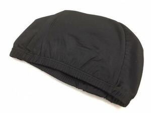 【新品】 大人 も 子供 も 使える シンプル な スイムキャップ フリーサイズ ブラック♪ 水泳帽 プール 海 夏 swi-006bk-a