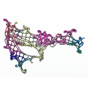 高品質☆魅惑的 レースアイマスク 【048】 仮面 仮装 舞踏会 マスク ベネチアン パーティー 変装 コスプレ 衣装