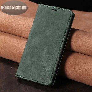 iPhone13mini case green stylish smartphone case smartphone cover Impact-proof impact absorption [n284]