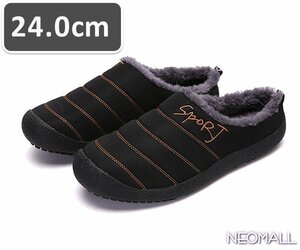 * autumn winter . exactly reverse side nappy slip-on shoes [855] black 24.0cm light weight sneakers driving shoes gentleman shoes casual 