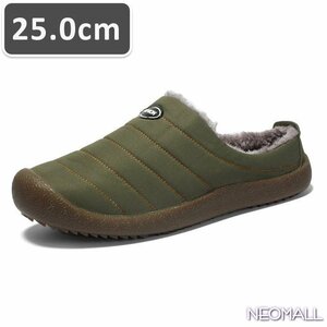 * autumn winter . exactly reverse side nappy slip-on shoes [856] olive 25.0cm light weight sneakers driving shoes gentleman shoes casual 