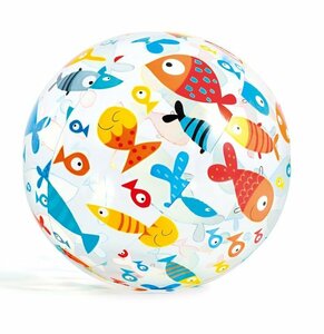  пляжный мяч 51cm цвет A INTEX 59040 пляж float море лето Inte ks Kids ребенок 
