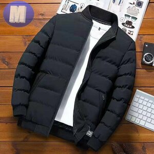  down jacket cotton inside jacket black M flight jacket blouson 