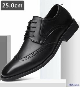  популярный товар * мужской бизнес кожа обувь черный размер 25.0cm кожа обувь обувь casual . искривление . ходить на работу легкий [429]