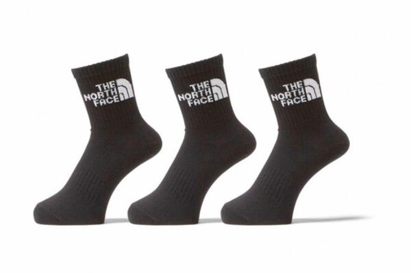 THE NORTH FACE Logo 3P Crew socks 靴下 3足組 25cm-27cm