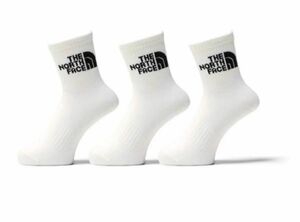 THE NORTH FACE Logo 3P Crew socks 靴下 3足組 25cm-27cm