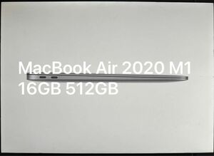 MacBook Air 2020 M1 16GB 512GB