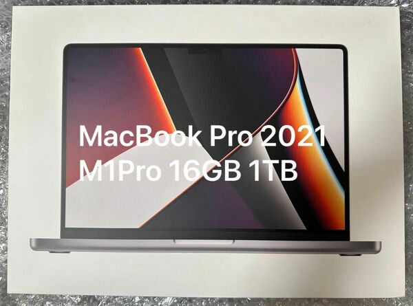 MacBook Pro 2021 M1Pro 16GB 1TB