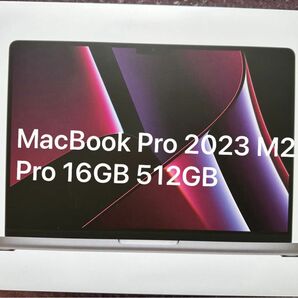 MacBook Pro 2023 M2 Pro 16GB 512GB