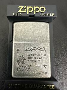 ZIPPO　ジッポーライター　アンティークシルバープレート　シルバーカラー　長期保管品　3