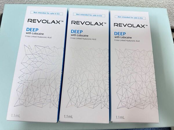 レボラックスディープ　ヒアルロン酸美容液　REVOLAX DEEP 3個