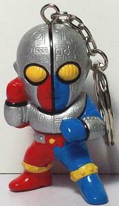  Kikaider 01 higashi . special effects hero figure key holder Ver.2. free postage 