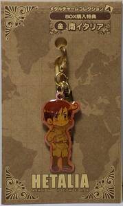  south Italy Hetalia Axis Powers metal charm collection A. free postage 