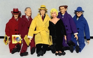 当時物　90's Applause Dick Tracy アプローズ　ディックトレイシー人形　6種類セット　ビンテージトイ/マドンナ/アル・パチーノ