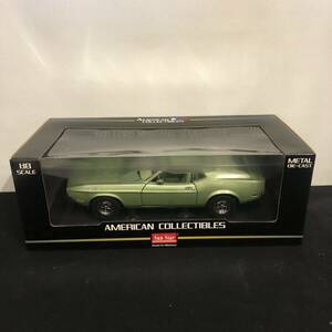 B837 き■保管品■ AMERICAN COLLECTIBLES 1971 FORD MUSTANG SPORT SROOF 1:18