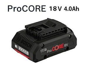 (ボッシュ) 18V リチウムイオンバッテリー ProCORE18V4.0Ah ProCORE18V 4.0Ah BOSCH ProCORE18V4.0Ah BOSCH