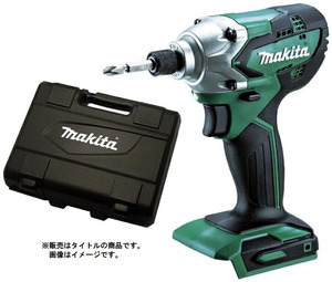 在 マキタ 充電式インパクトドライバ MTD001DZK 本体+ケース付 14.4Vライトバッテリ専用 14.4V対応 makita セット品バラシ オリジナル品