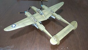  Tamiya 1/48 Lockheed P-38F lightning final product 