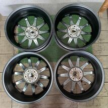 EXSTEERホイール 18インチ 18×7J OFF;+55 PCD;114.3-5H ハブ径;約73mm 傷あり、4本 _画像10