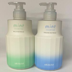 アリミノ ミントフローズンリフレッシュ シャンプー550ml×1本マイルドリフレッシュシャンプー550ml×1本