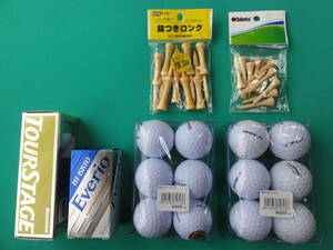 新品&ロストボール17個セット おまけ付き BRIDGESTONE/TOURSTAGE/UXDIA DUNLOP/HI-BRID-Everio BRIDGESTONE/STRAIGHT Mizuno/JPX-NEXDRIVE