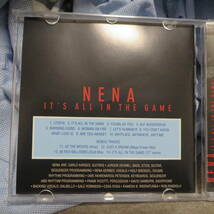NENA 英語版CD「IT'S ALL IN THE GAME」ネーナ、輸入盤、断捨離処分_画像3