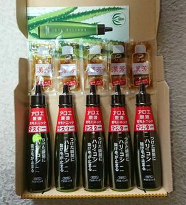 5 pcs set Mamiya n aloe tonic Mamiya n aloe medicine for tonic aloe tonic tester 