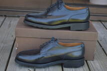 CROCKETT＆JONES　MORETON　5.5E　ブラック　クロケット＆ジョーンズ　モールトン　Uチップ_画像4