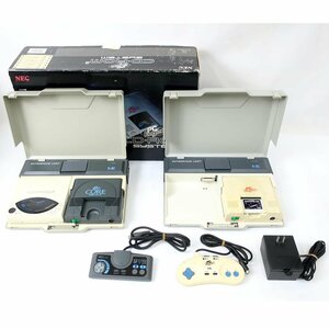 1 jpy [ Junk ]NECeni-si-/PC engine set / core graphics CD-ROM SYSTEM/65