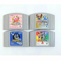 1円【ジャンク】Nintendo 任天堂/Nintendo 64 ソフト 8点セット ポケモン 星のカービィ スターツインズ 等/71_画像2