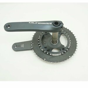 1円【一般中古】Shimano シマノ/クランクセット ULTEGRA アルテグラ 170mm/FC-R8000 11S 50-34 MS/09