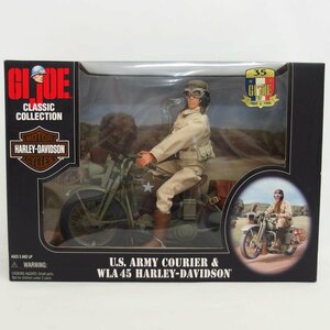 1 иен [ Junk ] фигурка GI.JOE U.S.ARMY COURIER&WLA45 Harley Davidson /81477/04