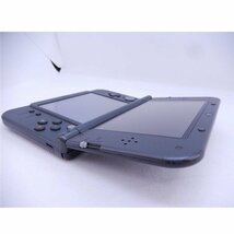 1円【ジャンク】Nintendo /newニンテンドー3DSLL メタリックブラック/RED-001/85_画像3