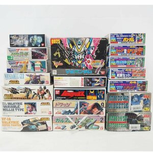 1 jpy [ ultimate beautiful goods ]BANDAI other Bandai other / Gundam Macross bottoms bar Dio s not yet constructed plastic model large amount together /04