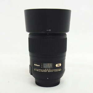 1 jpy [ superior article ]Nikon Nikon /Nikon AF-S NIKKOR 60mm F:2.8G ED single burnt point standard macro lens /04