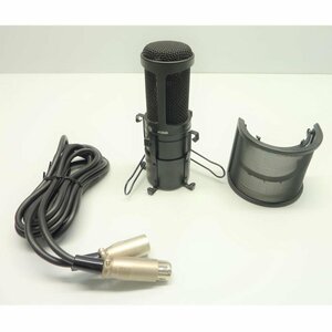 1 jpy [ Junk ]audio-technica Audio Technica / condenser microphone /P48/88