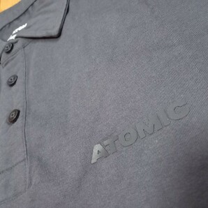 未使用品 ATOMIC アトミック ポロシャツ サイズM グレーの画像2
