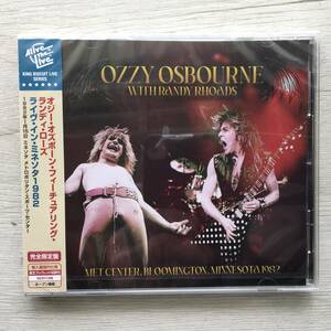 PROMO OZZY OSBOURNE MET CENTER, BLOOMINGTON, MINNESOTA 1982 SEALED new goods unopened 