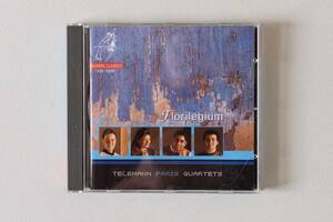 Telemann: Paris Quartets / Florilegium フロリレジウム 、 Neal Peres Da Costa 、 レイチェル・ポッジャー